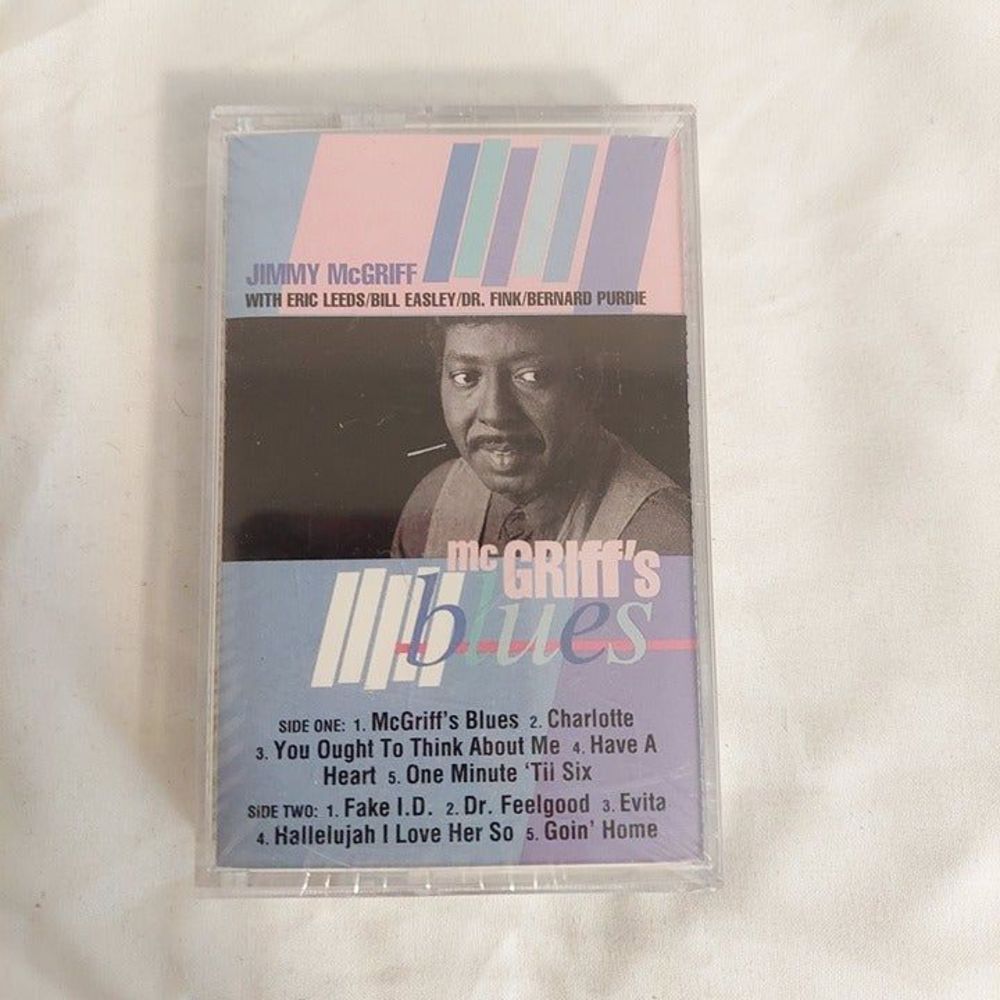Jimmy McGriff - McGriff's Blues Cassette Tape New Sealed w/ Eric Leeds Dr. Fink